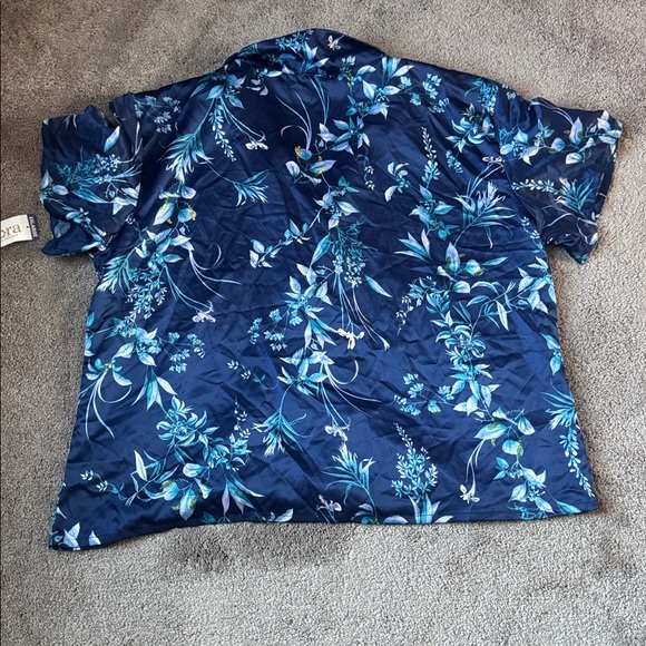 Flora by Flora Nikrooz Floral Satin Pajama Set SIZE XXL - Picture 6 of 10